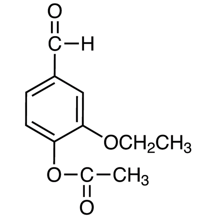 2-Ethoxy-4-formylphenyl Acetate&gt;98.0%(GC)5g