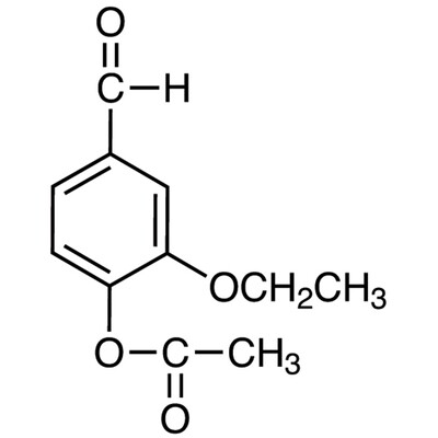 2-Ethoxy-4-formylphenyl Acetate&gt;98.0%(GC)5g