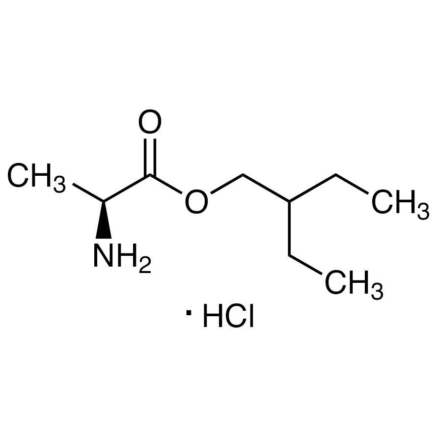2-Ethylbutyl L-Alaninate Hydrochloride&gt;98.0%(T)1g