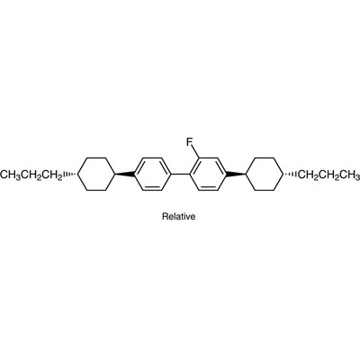 2-Fluoro-4,4&#39;-bis(trans-4-propylcyclohexyl)biphenyl&gt;98.0%(GC)1g