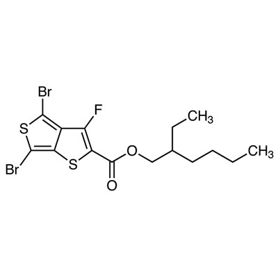 2-Ethylhexyl 4,6-Dibromo-3-fluorothieno[3,4-b]thiophene-2-carboxylate&gt;97.0%(GC)100mg