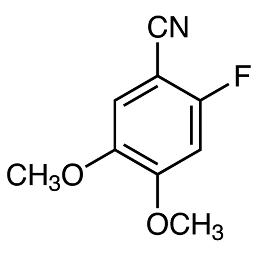 2-Fluoro-4,5-dimethoxybenzonitrile&gt;98.0%(GC)5g