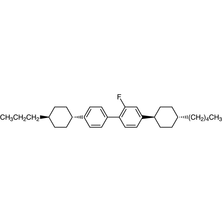 2-Fluoro-4-(trans-4-pentylcyclohexyl)-4&#39;-(trans-4-propylcyclohexyl)biphenyl&gt;98.0%(GC)5g