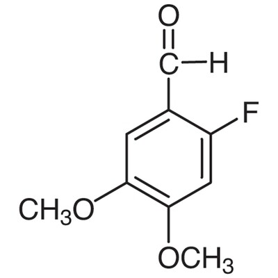 2-Fluoro-4,5-dimethoxybenzaldehyde&gt;98.0%(GC)5g