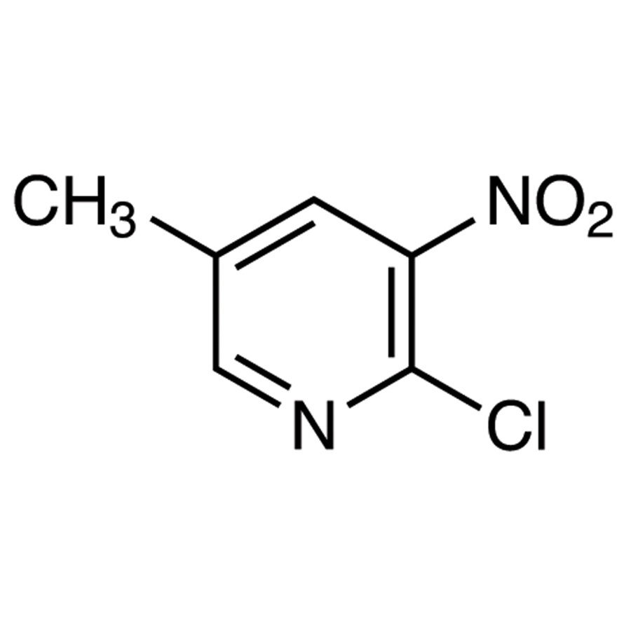 2-Chloro-5-methyl-3-nitropyridine>98.0%(GC)5g