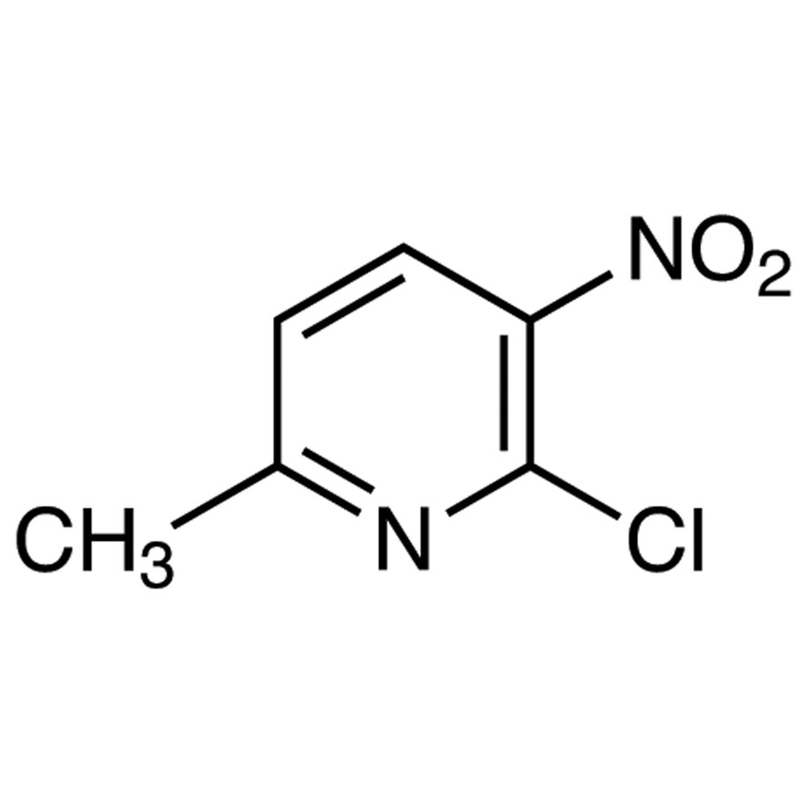 2-Chloro-6-methyl-3-nitropyridine>98.0%(GC)1g