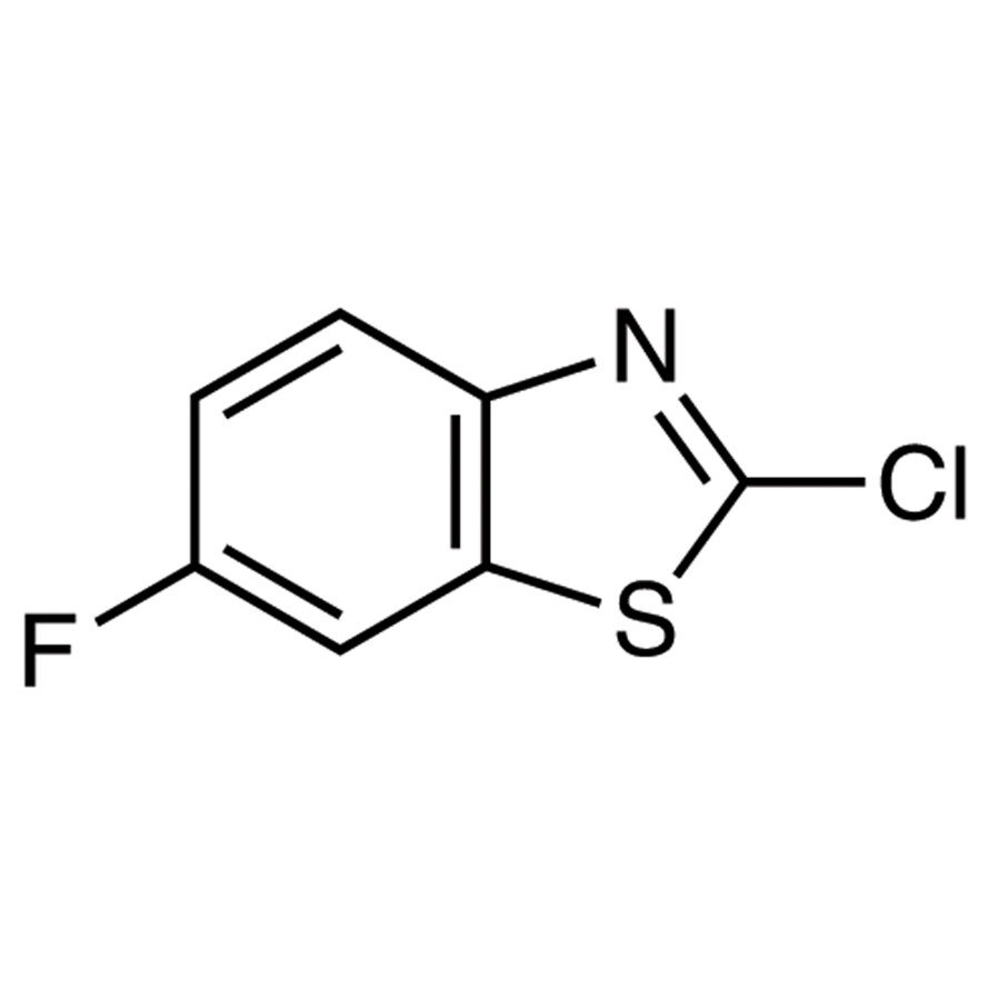 2-Chloro-6-fluorobenzothiazole&gt;98.0%(GC)1g