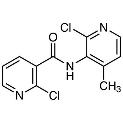 2-Chloro-N-(2-chloro-4-methyl-3-pyridyl)nicotinamide&gt;98.0%(GC)25g