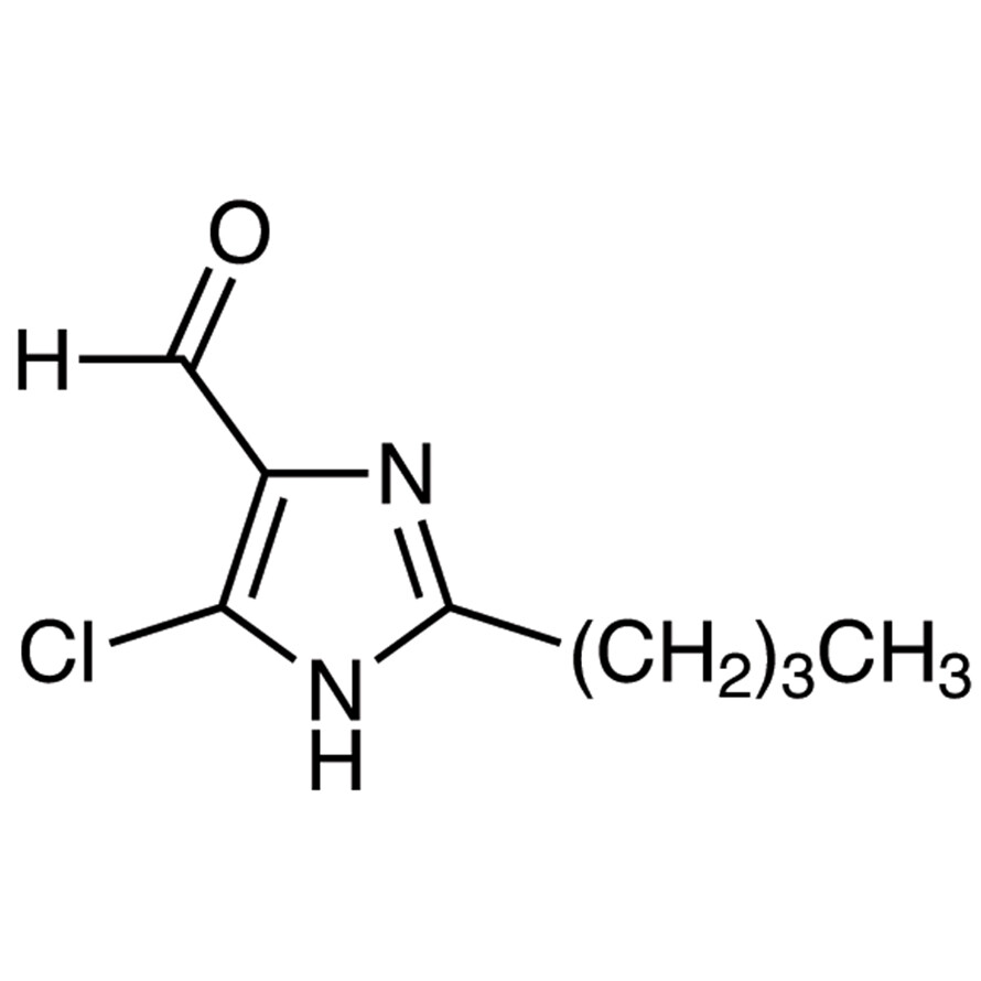2-Butyl-5-chloro-1H-imidazole-4-carboxaldehyde&gt;98.0%(GC)25g