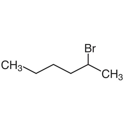 2-Bromohexane (contains 3-Bromohexane) (stabilized with Copper chip)&gt;70.0%(GC)25g