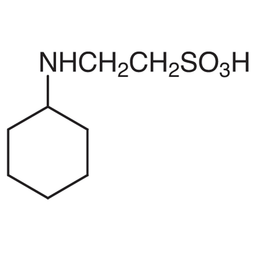 2-Cyclohexylaminoethanesulfonic Acid [Good's buffer component for biological research]>99.0%(T)25g