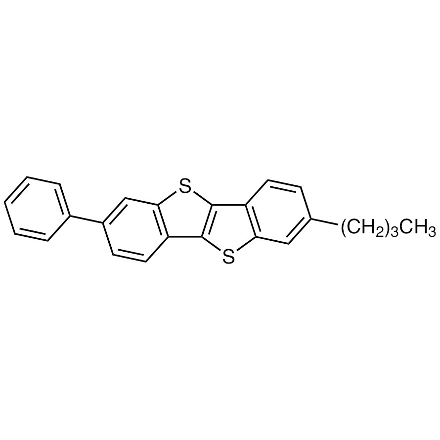 2-Butyl-7-phenyl[1]benzothieno[3,2-b][1]benzothiophene [for organic electronics]>99.5%(HPLC)100mg