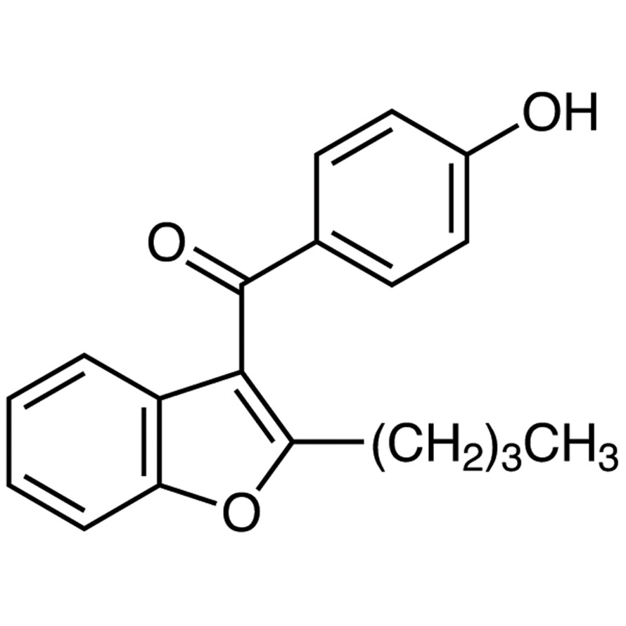 2-Butyl-3-(4-hydroxybenzoyl)benzofuran&gt;98.0%(GC)(T)25g