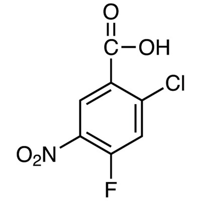 2-Chloro-4-fluoro-5-nitrobenzoic Acid&gt;98.0%(GC)(T)5g
