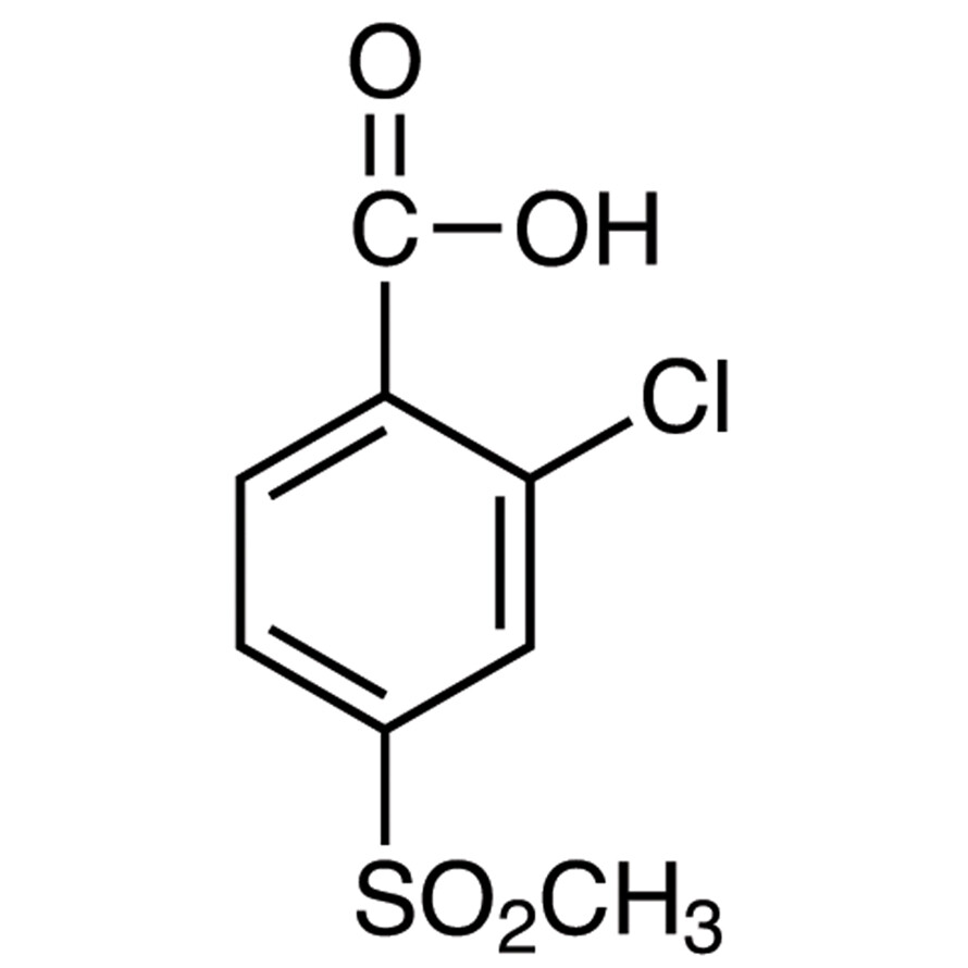 2-Chloro-4-(methylsulfonyl)benzoic Acid&gt;98.0%(GC)(T)25g