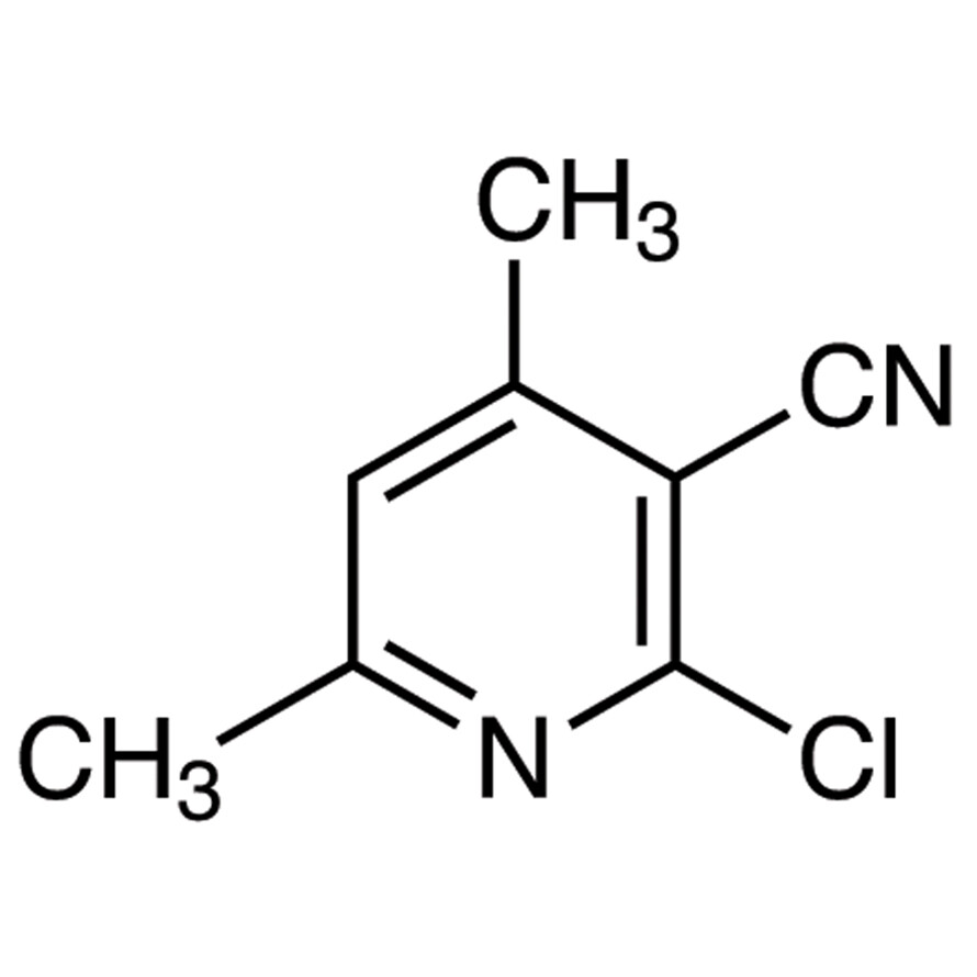2-Chloro-4,6-dimethyl-3-pyridinecarbonitrile>98.0%(GC)25g