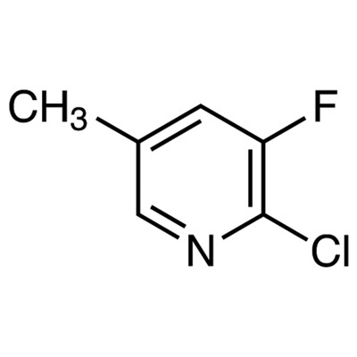 2-Chloro-3-fluoro-5-methylpyridine&gt;98.0%(GC)1g