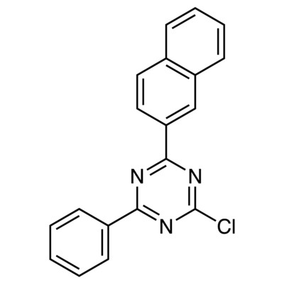2-Chloro-4-(naphthalen-2-yl)-6-phenyl-1,3,5-triazine&gt;98.0%(GC)1g