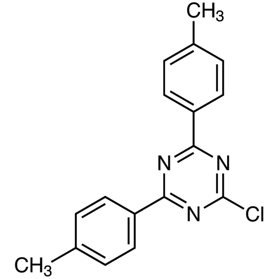 2-Chloro-4,6-di-p-tolyl-1,3,5-triazine>98.0%(GC)1g