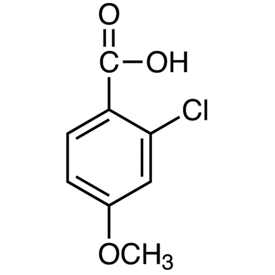 2-Chloro-4-methoxybenzoic Acid>98.0%(GC)(T)5g