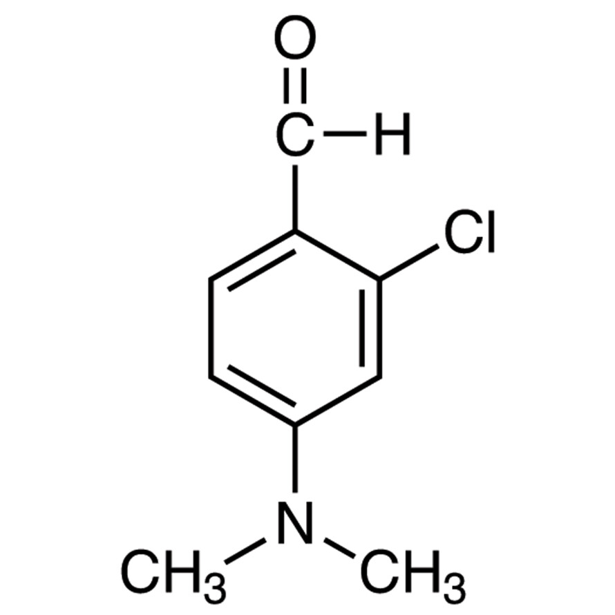 2-Chloro-4-(dimethylamino)benzaldehyde>98.0%(GC)(N)1g