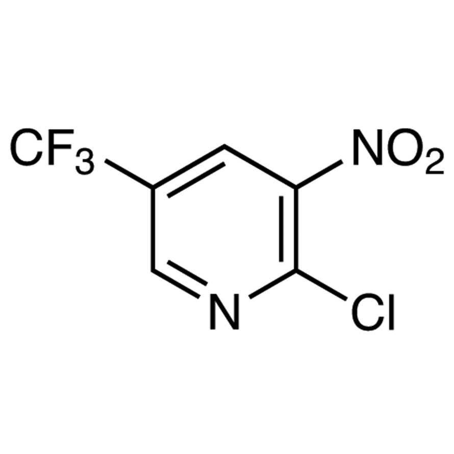 2-Chloro-3-nitro-5-(trifluoromethyl)pyridine&gt;98.0%(GC)1g