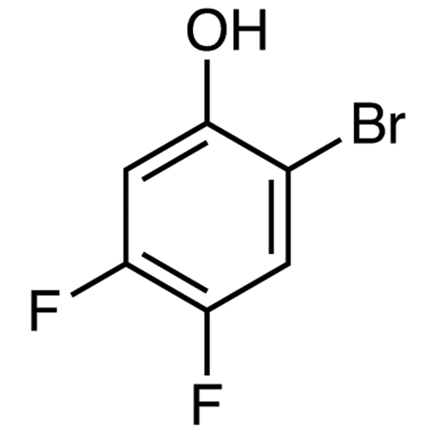 2-Bromo-4,5-difluorophenol&gt;98.0%(GC)1g
