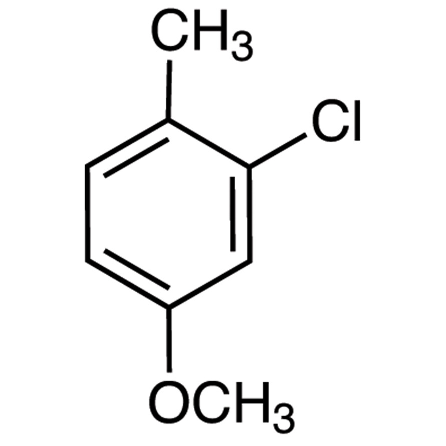 2-Chloro-4-methoxytoluene>95.0%(GC)5g