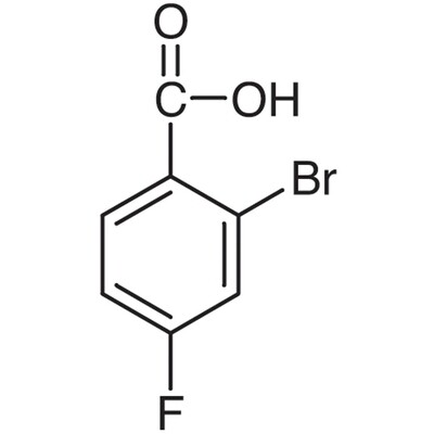 2-Bromo-4-fluorobenzoic Acid&gt;98.0%(GC)(T)5g