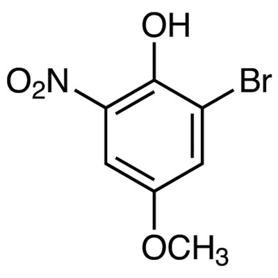 2-Bromo-4-methoxy-6-nitrophenol&gt;98.0%(GC)5g