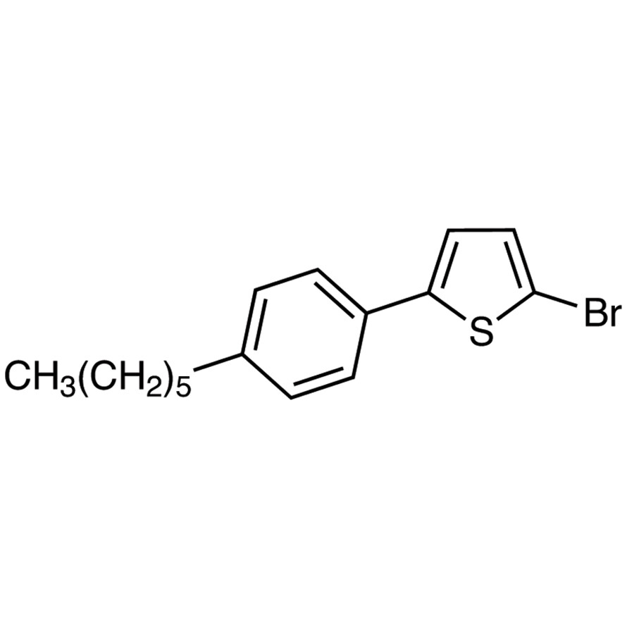 2-Bromo-5-(4-hexylphenyl)thiophene&gt;98.0%(GC)1g