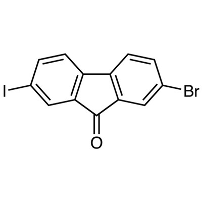 2-Bromo-7-iodo-9H-fluoren-9-one&gt;98.0%(GC)25g