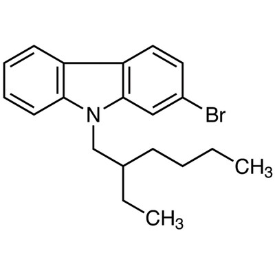 2-Bromo-9-(2-ethylhexyl)-9H-carbazole&gt;98.0%(GC)1g