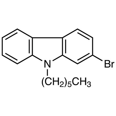 2-Bromo-9-hexyl-9H-carbazole&gt;98.0%(GC)5g