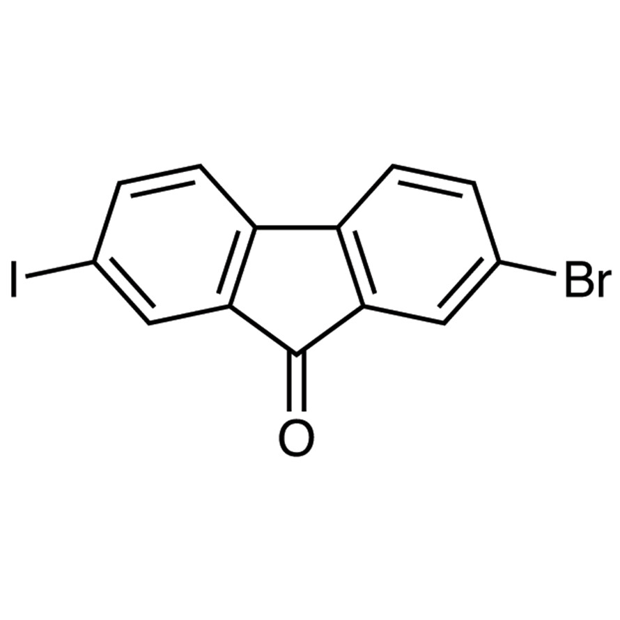 2-Bromo-7-iodo-9H-fluoren-9-one&gt;98.0%(GC)5g