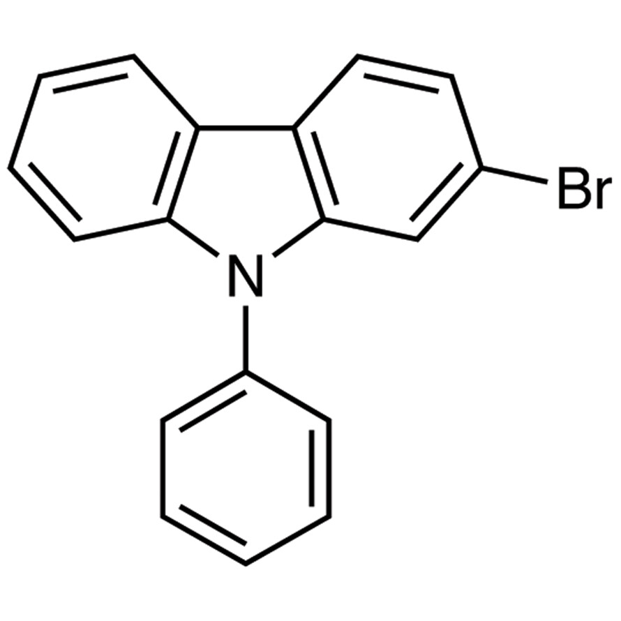 2-Bromo-9-phenylcarbazole&gt;98.0%(GC)(N)1g