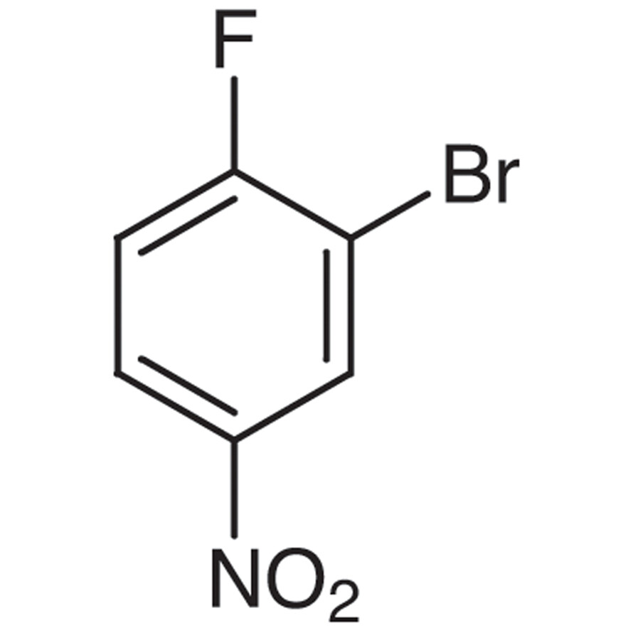 2-Bromo-1-fluoro-4-nitrobenzene>95.0%(GC)25g