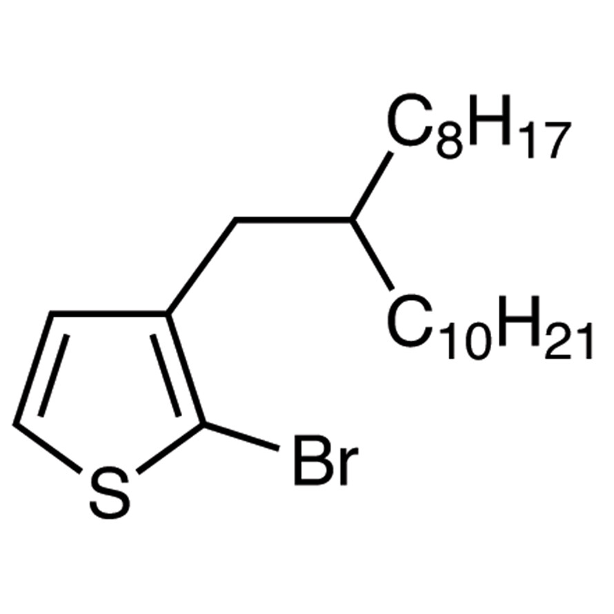 2-Bromo-3-(2-octyldodecyl)thiophene>95.0%(GC)1g