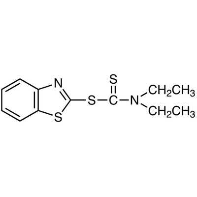 2-Benzothiazolyl Diethyldithiocarbamate&gt;95.0%(N)25g