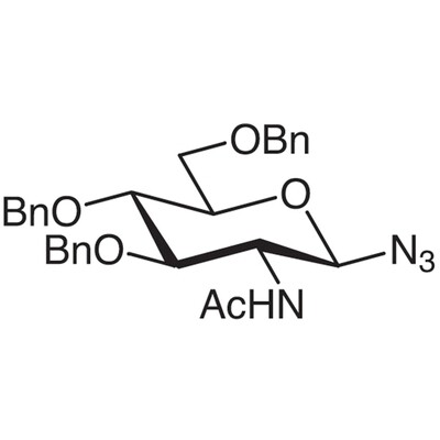 2-Acetamido-3,4,6-tri-O-benzyl-2-deoxy-beta-D-glucopyranosyl Azide&gt;98.0%(HPLC)5g