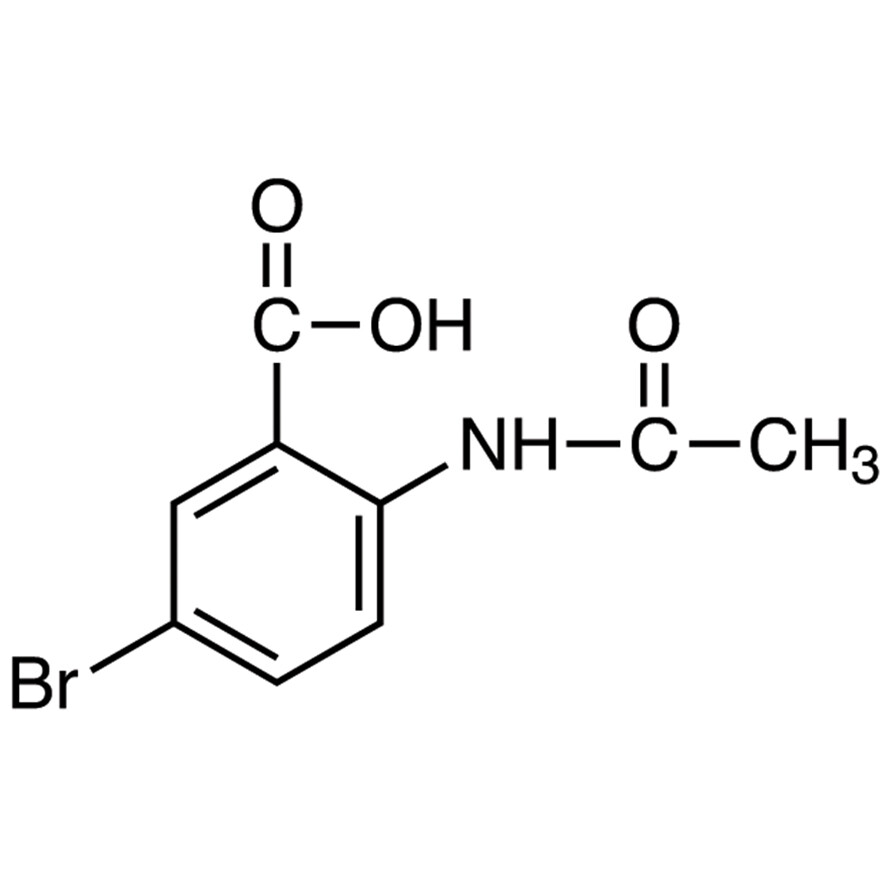 2-Acetamido-5-bromobenzoic Acid>98.0%(GC)(T)5g