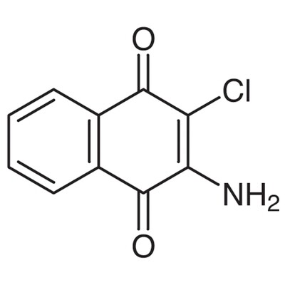 2-Amino-3-chloro-1,4-naphthoquinone&gt;98.0%(HPLC)(N)25g