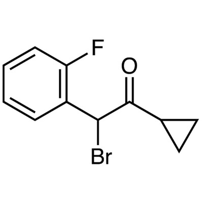 2-Bromo-2-(2-fluorophenyl)-1-cyclopropylethanone&gt;98.0%(GC)5g
