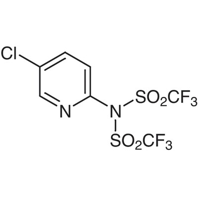 2-[N,N-Bis(trifluoromethanesulfonyl)amino]-5-chloropyridine [Triflating Reagent]&gt;96.0%(GC)5g
