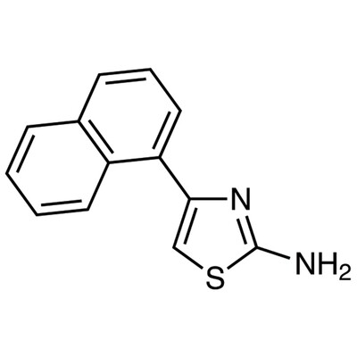 2-Amino-4-(1-naphthyl)thiazole&gt;97.0%(GC)(T)1g