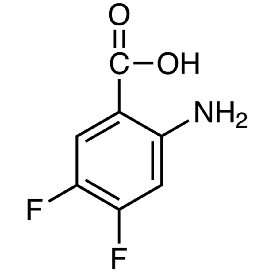 2-Amino-4,5-difluorobenzoic Acid&gt;98.0%(HPLC)(T)25g