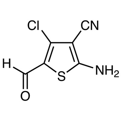 2-Amino-4-chloro-5-formyl-3-thiophenecarbonitrile&gt;98.0%(GC)5g