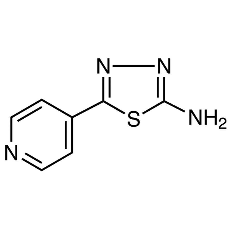 2-Amino-5-(4-pyridyl)-1,3,4-thiadiazole&gt;98.0%(GC)(T)5g