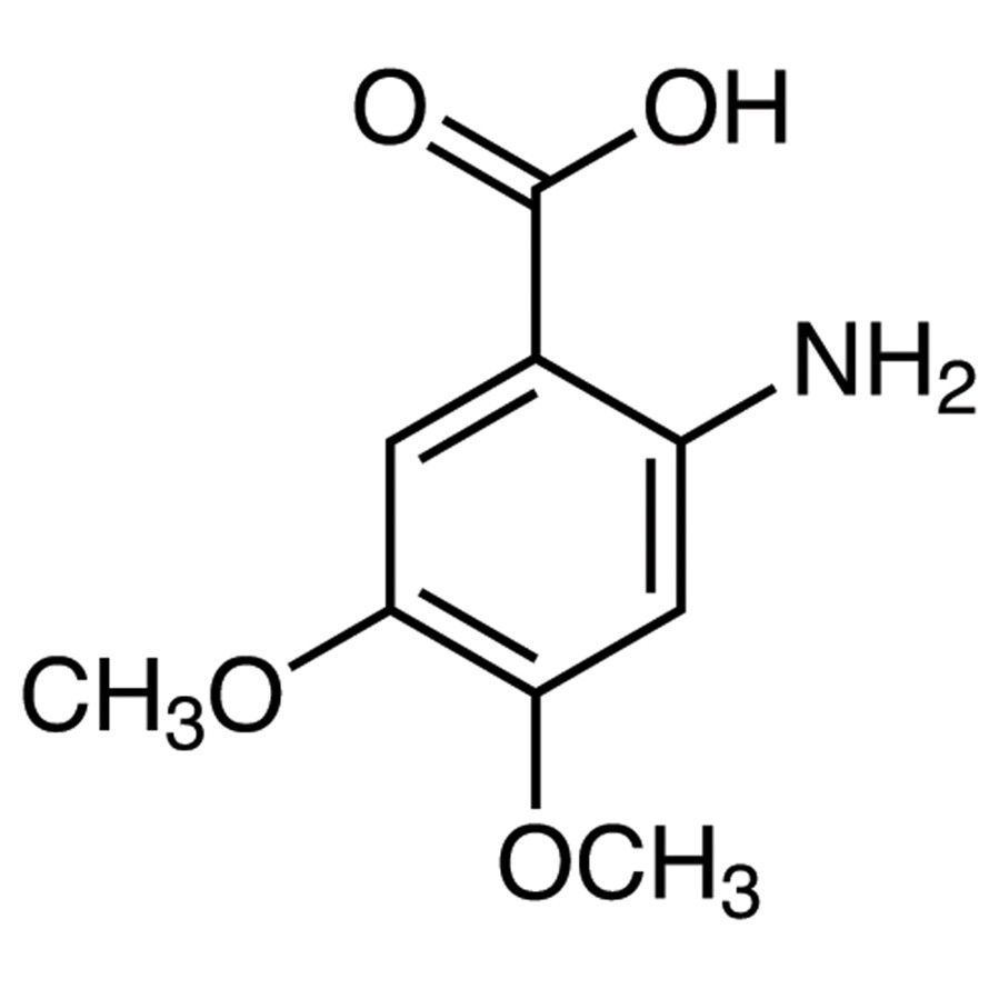 2-Amino-4,5-dimethoxybenzoic Acid&gt;98.0%(HPLC)(T)10g