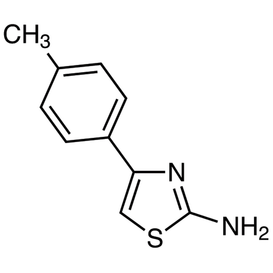 2-Amino-4-(p-tolyl)thiazole>98.0%(GC)(T)25g